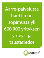 Aarre.fi - yritystietoa sitoumuksetta