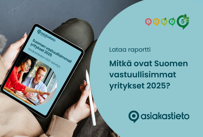 Nämä ovat Suomen vastuullisimmat yritykset 2025 – katso lista