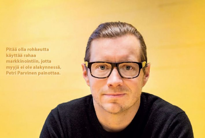 Myyntiprofessori Petri Parvinen Luottolista-lehdessä: Huippumyyjä on spesialisti!