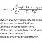 arvoraportti-laskentakaava